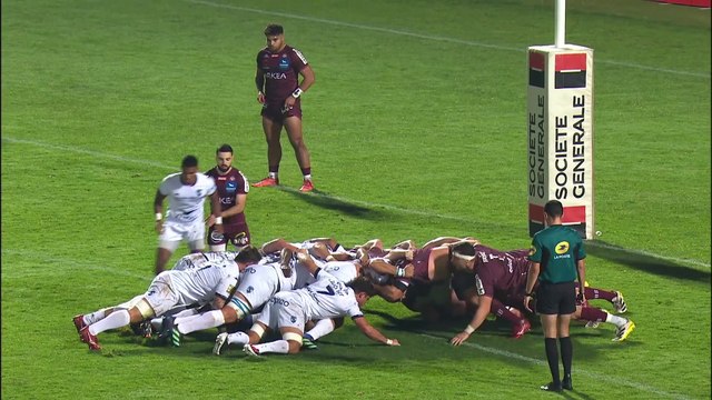 TOP 14 - Essai de Paul WILLEMSE (MHR) - Union Bordeaux-Bègles - Montpellier Hérault Rugby