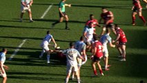 TOP 14 - Essai de Sireli MAQALA (AB) - Aviron Bayonnais - RC Toulon