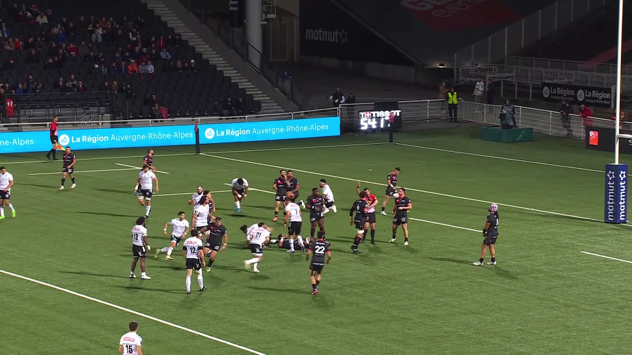 TOP 14 - Essai de Enzo HERVE (CAB) - LOU Rugby - CA Brive