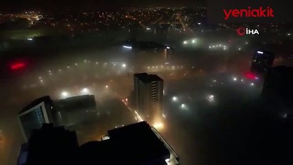 İstanbul'da kartpostallık manzara! Sürücüler zor anlar yaşadı