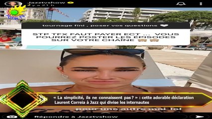 « La simplicité, ils ne connaissent pas ? » : cette adorable déclaration  Laurent Correia à Jazz qui