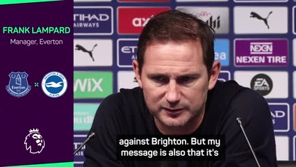 Lampard hopes City draw sparks Everton feel-good factor