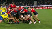 TOP 14 - Essai de Melvyn JAMINET(ST) - ASM Clermont - Stade Toulousain