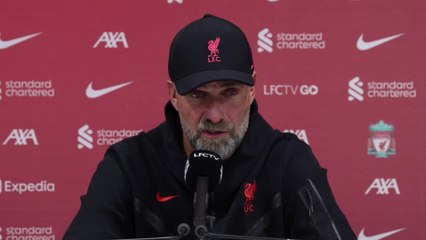 Klopp previews Liverpool's trip to Brentford
