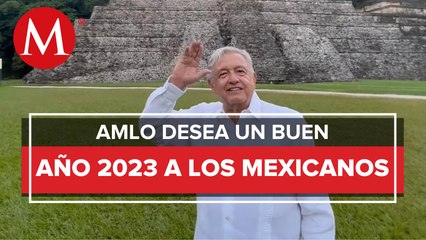"Nos va a ir muy bien en el 2023", dice AMLO en mensaje por Año Nuevo