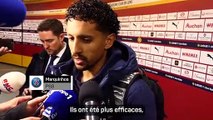 17e j. - Marquinhos reconnaît la supériorité de Lens