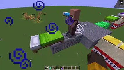 WHICH BED WILL VILLAGER CHOOSE MINECRAFT