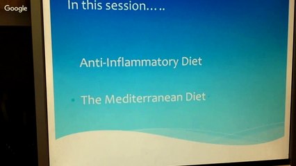 Aushair June 2016 Nutrition Topic - Anti-Inflammatory _ Meditteranean Diet