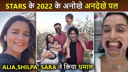 Sara's Funny Moment With Jeh, Shraddha's Crazy Dance, Mouni's H0T Moves Stars Says Goodbye To 2022