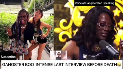 Gangster Boo Said This Before She Died  Signs Were There