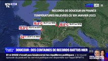 Des centaines de records de douceur relevés en France pour le premier jour de l'année 2023