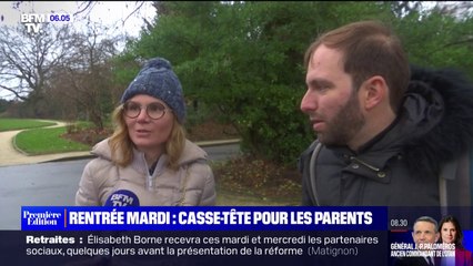 Rentrée scolaire le mardi 3 janvier: un casse-tête pour les parents