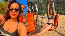 Nia Sharma Black Bikini में दिखा Bold अंदाज Video Viral | Boldsky *Entertainment