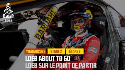 Loeb is about to go / Loeb sur le point de partir - Étape 2 / Stage 2 - #Dakar2023