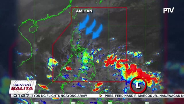 Trough o extension ng LPA na nasa labas ng PAR, nagpapaulan sa ilang lugar sa bansa