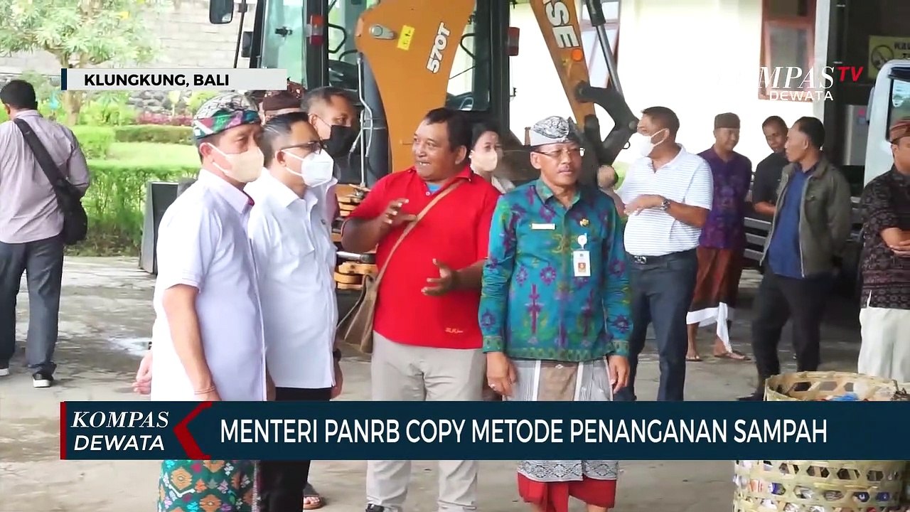 Menteri PANRB Copy Metode Penanganan Sampah Klungkung