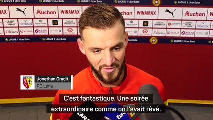 17e j. - Gradit : "Une soirée extraordinaire comme on l'avait rêvé"