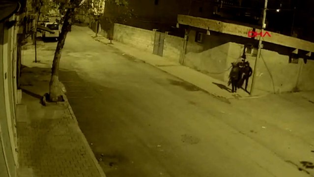 Kablo hırsızlığı güvenlik kamerasında