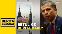 Video 'tujuh berita baik untuk rakyat Malaysia' palsu: Fahmi