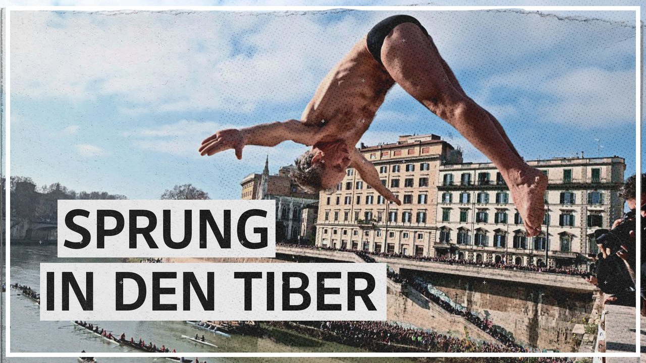 2023: Traditionelles Neujahrsspringen in den Tiber