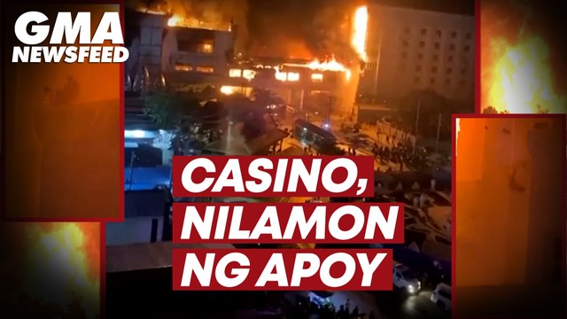 Casino, nilamon ng apoy | GMA News Feed