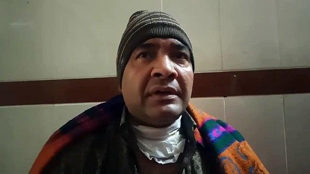 चाइनीज मांझे से राहगीर का गला कटा, चिकित्सकों ने लगाए सात टांके