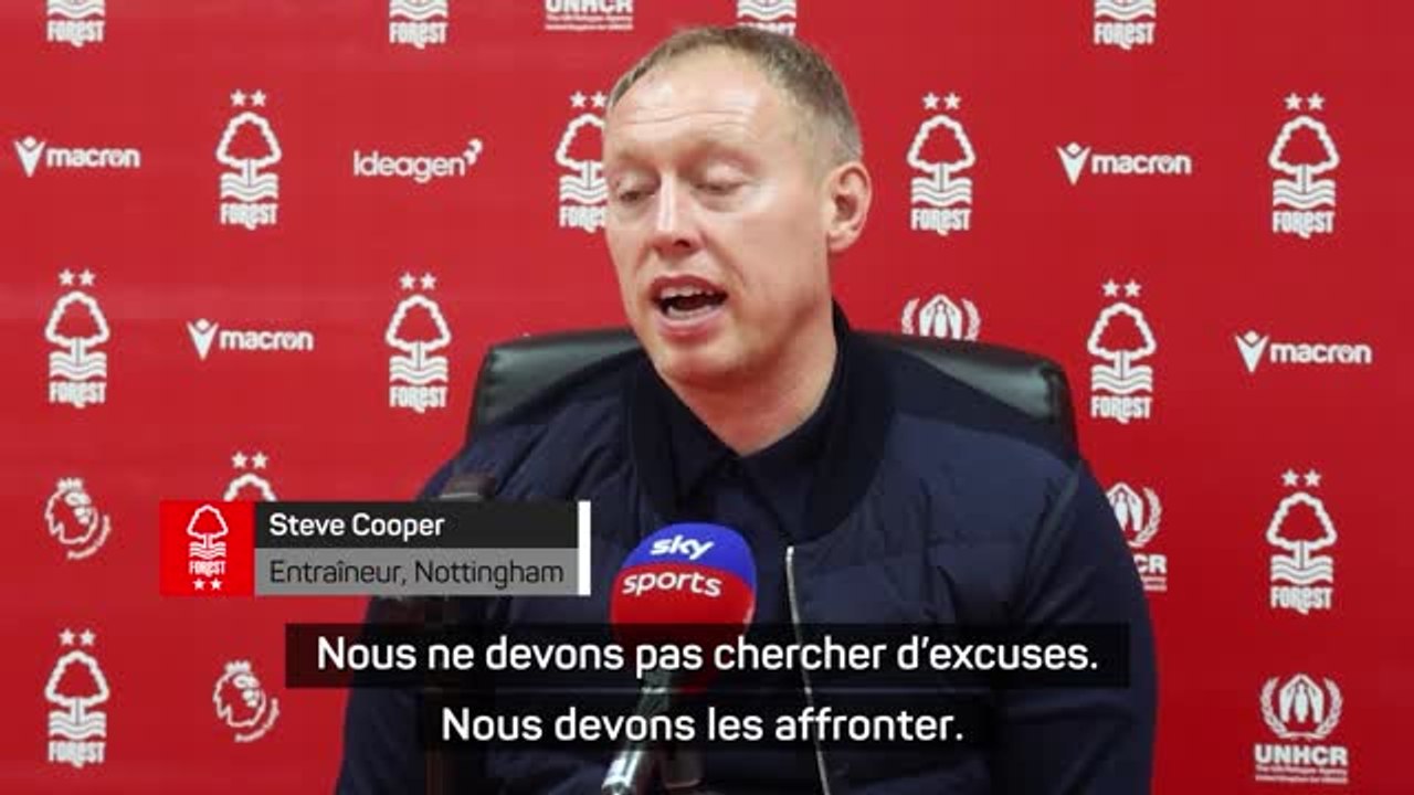 18e j. - Cooper : "Nous ne devons pas chercher d'excuses"