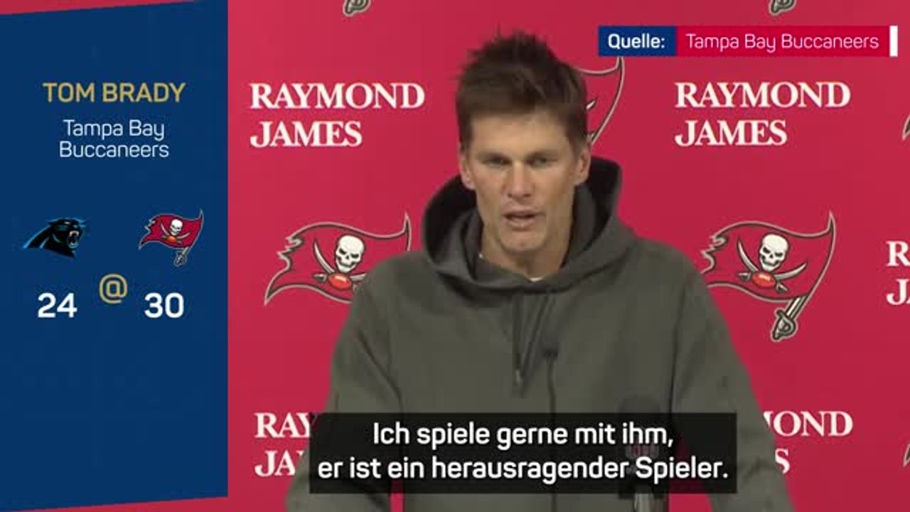 Brady nach NFC-South-Triumph: Evans war großartig