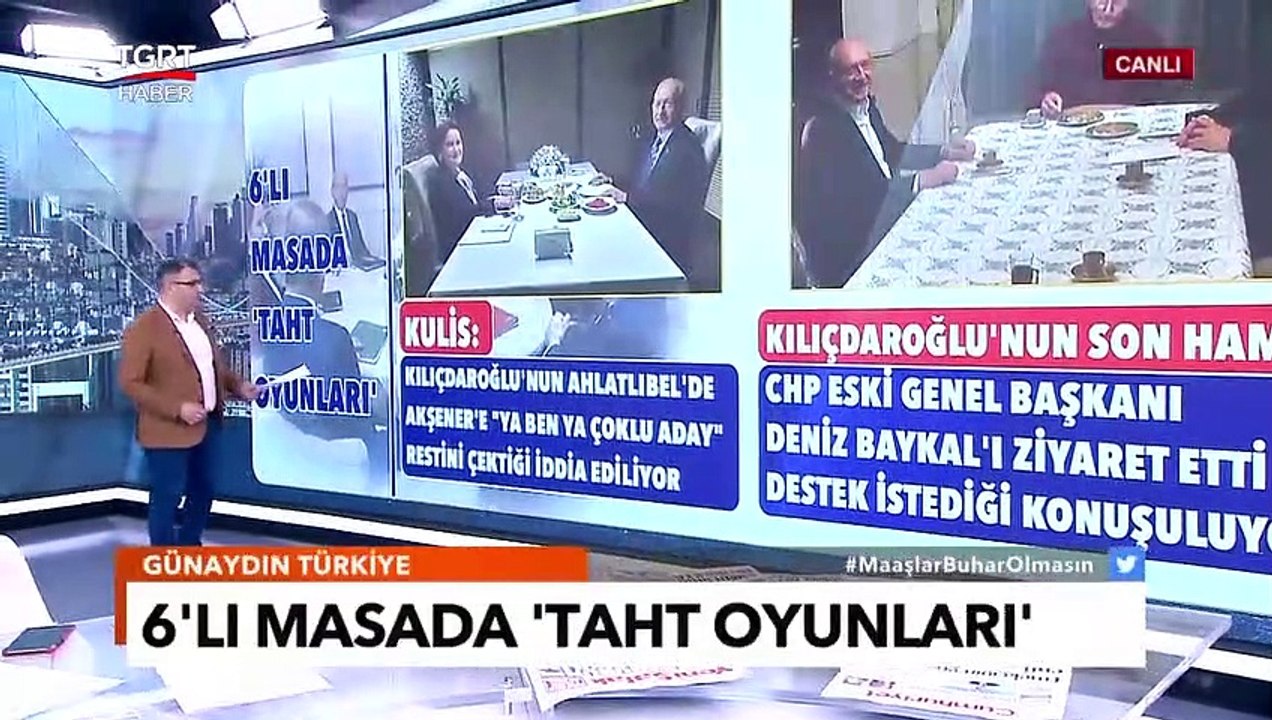 6'lı Masada 'Taht Oyunları'! Kılıçdaroğlu Adaylıkta Rest mi Çekti? Ortaklar Ne Diyor? - TGRT Haber