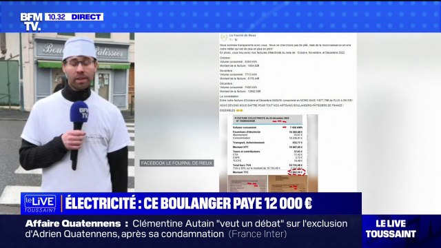 Si le prix de l'électricité ne change pas rapidement, je me verrai contraint de fermer mon entreprise : ce boulanger ne peut plus payer ses factures d'électricité