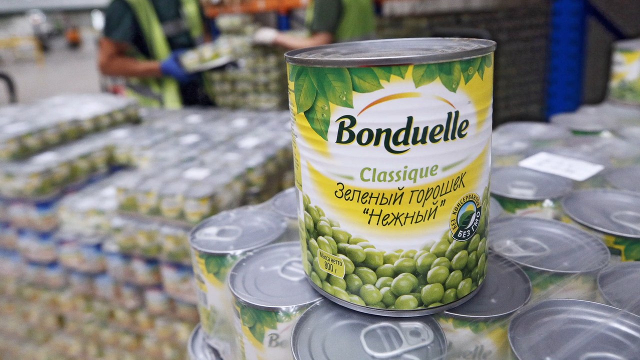 Bonduelle soll Konserven an russische Soldaten geschickt haben