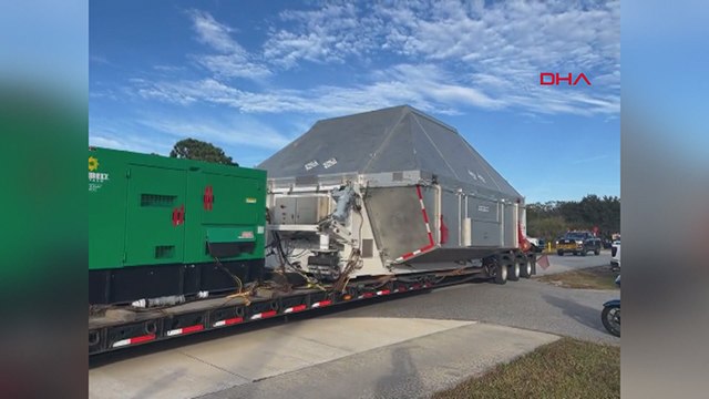 Artemis I Orion uzay aracı Kennedy Uzay Merkezi'ne geri döndü