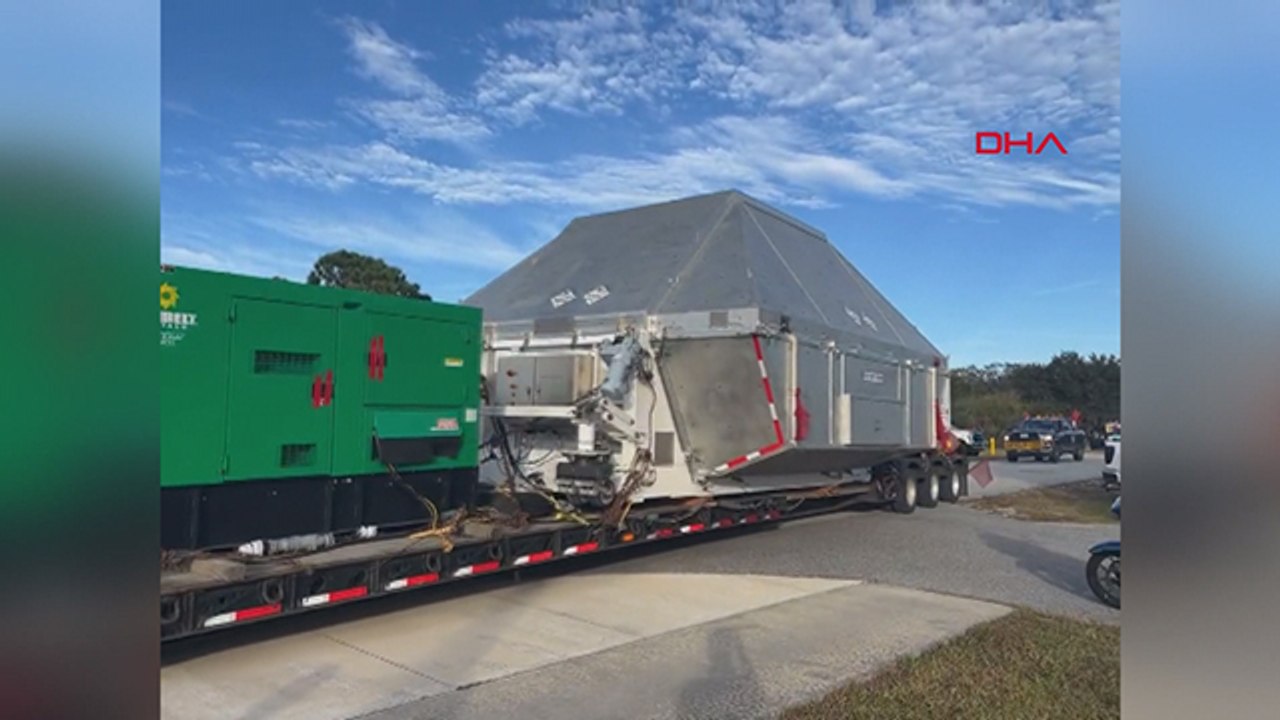 Artemis I Orion uzay aracı Kennedy Uzay Merkezi'ne geri döndü