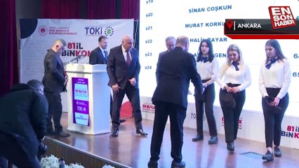 Ankara'da 'İlk Evim, İlk İş Yerim' projesiyle yapılacak konutlar için kura çekildi