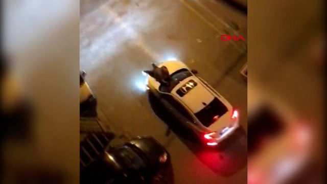 Esenyurt'ta park tartışması; otomobille çarpıp sürükledi 