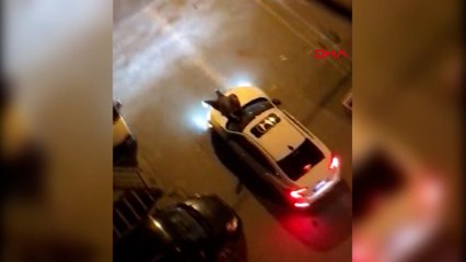 Esenyurt'ta park tartışması; otomobille çarpıp sürükledi 