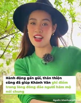 Khánh Vân 3 lần 'ẵm' điểm 10 khi chụp ảnh với fan khuyết tật | Điện Ảnh Net