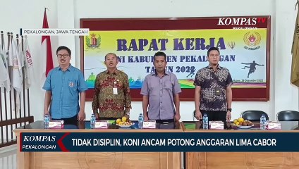 Tidak Disiplin, Koni Ancam Potong Anggaran Lima Cabor