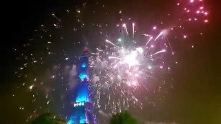 Happy new year 2023 Amazing Fireworks at Eiffel Tower Bahria Town Lahore | Do it in style
