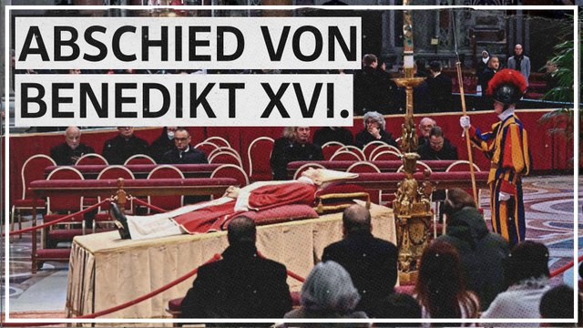 Benedikt im Petersdom aufgebahrt: Tausende Menschen nehmen Abschied