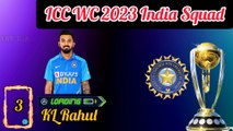 ICC cricket World Cup 2023 announced India Squad