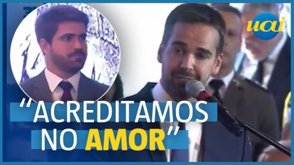 Eduardo Leite, Governador do RS, agradece namorado em posse