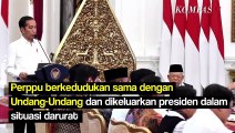 Presiden Jokowi Keluarkan Perppu Ciptaker, Bagaimana Tahap Pembentukan Sebuah Perppu?