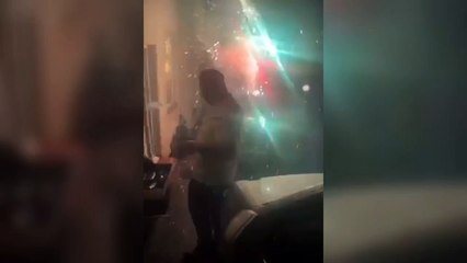 Fireworks set off in residential street in Chatham