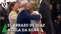 El saludo de Yolanda Díaz a Lula se hace viral entre las críticas de la invasión del espacio personal