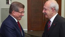 Kılıçdaroğlu'nu ağırlayan Davutoğlu'na 