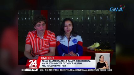 1st gold medal ng Pilipinas sa Asian Open Trophy Championships, nakuha ng Pinay skater Sofia Frank | 24 Oras