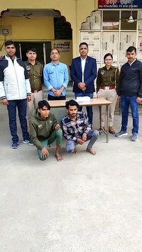 लूट की वारदात करने की फिराक में थे बदमाश, पुलिस ने हथियार सहित दबोचा