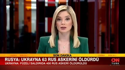 Rusya: Ukrayna, 63 Rus askerini öldürdü
