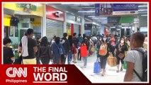 PITX filled with travelers after New Year weekend | The Final Word